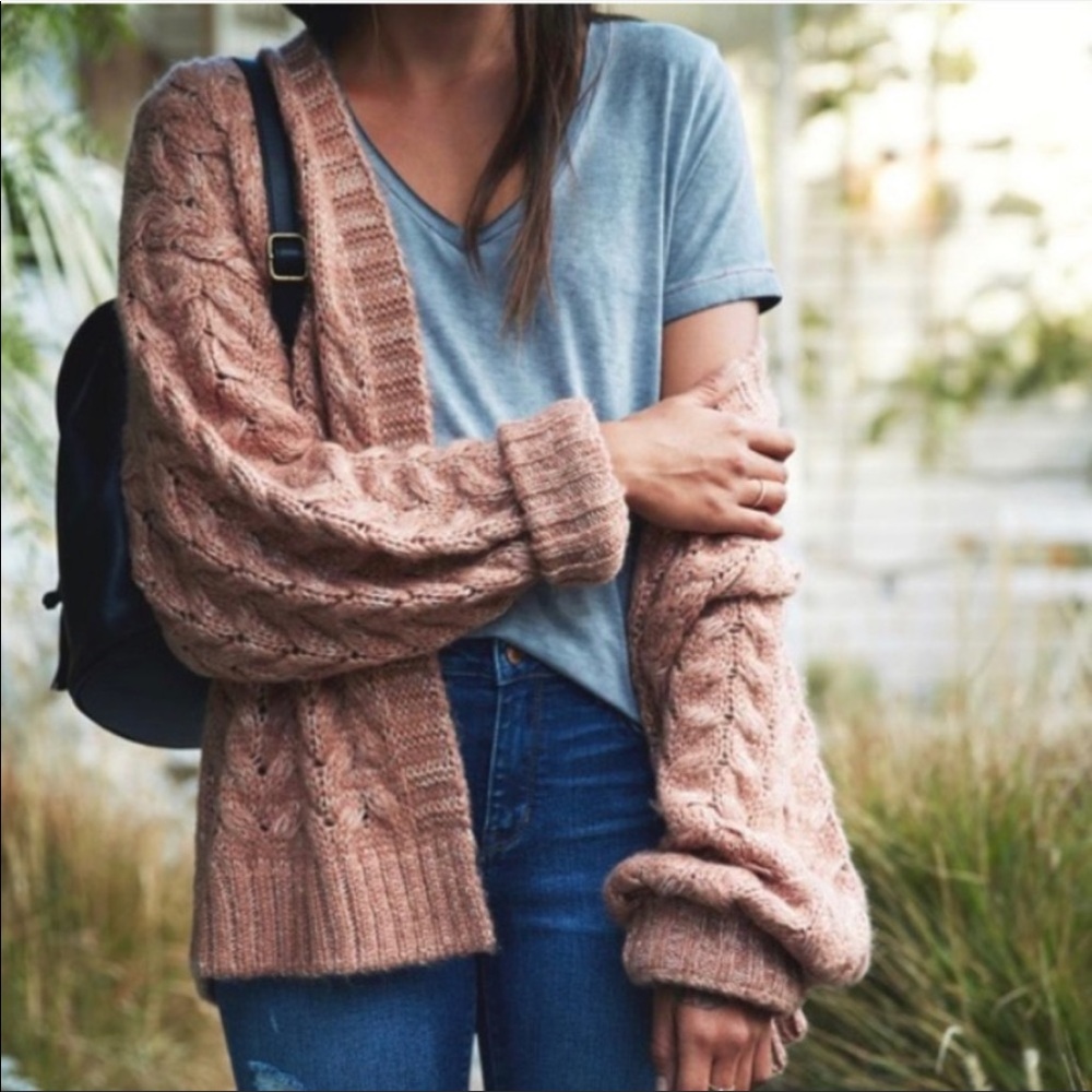 kendall and kylie open cardigan sweater